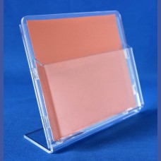 FOLLETOS   Con uno permanete   A-6   Vertical de  20 mm de fondo<br>Medidas: A-6 mm<br>